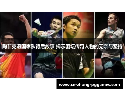 陶菲克退国家队背后故事 揭示羽坛传奇人物的无奈与坚持